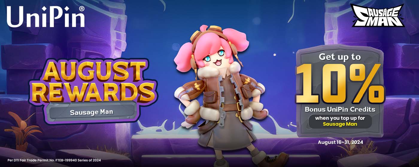 August Rewards: Sausage Man (PH)